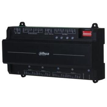 Dahua контроллер дверей DHI-ASC2204B-S, 4 двери, RS-485, 5x RS-485, 12 В, 1.4 А, 100000 пользователей, Wiegand, CE/FCC/UL (DHI-ASC2204B-S)