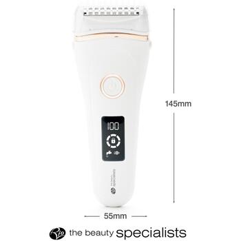 Rio SHLD-EU/1.2 Go Smooth Vet & Dry Lady Shaver, White (SHLD-EU/1.2)
