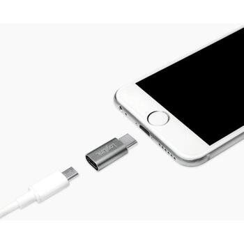 Logilink USB адаптер AU0040, USB 3.1 C на USB 3.0 A, Micro USB 2.0, 2 шт, алюминий, Plug and Play (AU0040)