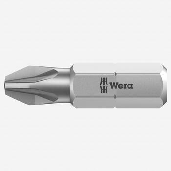 Wera skrūvgrieža uzgalis 05072084001, PZ3, 25mm, 1/4 collu sešstūra stiprinājums, Pozidriv (05072084001)