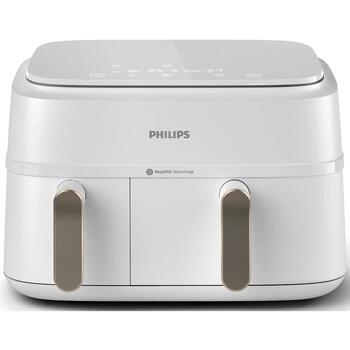 Philips dubultā groza karstā gaisa friteris NA353/10 3000 sērija, 2750 W, 9 L, 1.5 kg, Rapid Air Plus, 8 programmas, 40-200 °C (NA353/10)