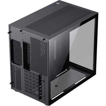 Gamemax Kaste INFINITY BK, 1xUSB 3.0, 1xUSB-C, 1xAustiņas, 7 paplašināšanas sloti, 6 iekšējās vietas (INFINITY BK)