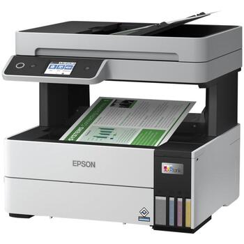 Epson Многофункциональный принтер EcoTank L6460 C11CJ89403, 4-ink, 1200 x 2400 dpi, Wi-Fi, ADF, 250 листов (C11CJ89403)