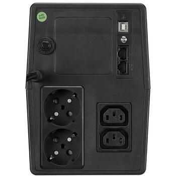 FSP ИБП iFP 2000, 2000ВА, 1200Вт, Line-Interactive, ЖК сенсорный экран, USB, RJ11/RJ45, AVR, имитация синусоиды (IFP 2000)