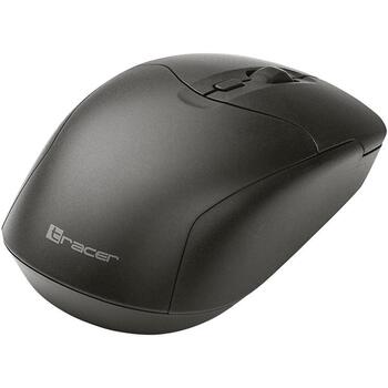 Tracer TRAMYS47454 беспроводная оптическая мышь, 3 кнопки, 1600 DPI, RF 2.4 ГГц, 10м, черная (TRAMYS47454)