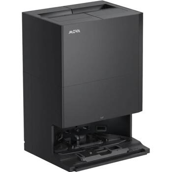 Mova робот-пылесос S70 Roller RLZ12SE, 28000 Па, 5200 мАч, 3.2 л, 5/4.5 л, 9 см, 35 см, 1.2 см, влажная и сухая уборка, MaxiReach (RLZ12SE)