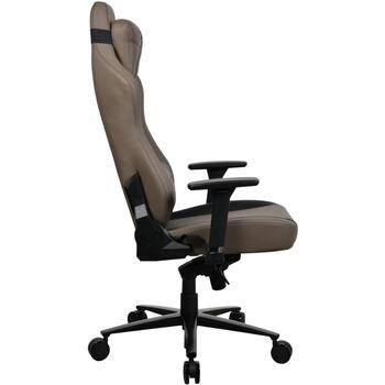 Arozzi Vernazza SoftPU VERNAZZA-SPU-BWN, 72cm, 47-57cm, 5, ergonomisks, 3D regulējami roku balsti, galvas atbalsts (VERNAZZA-SPU-BWN)