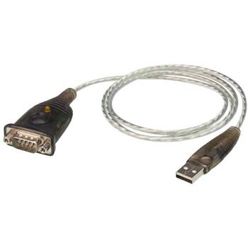 Aten USB к RS-232 адаптер UC232A1-AT, 1м, 921,6 Кбит/с, индикатор LED, пластик (UC232A1-AT)