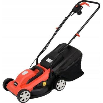 Yato elektriskais zāles pļāvējs YT-85200, 1300 W, 220-240 V, 33 cm, 30 l, 20-60 mm, 3 pozīcijas, 3400 rpm, 93 dB, stumjams (YT-85200)