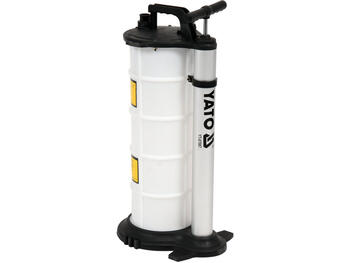 Yato YT-07087 rokas eļļas sūknis, 9l, PP, 3 zondes, eļļas maiņai (YT-07087)
