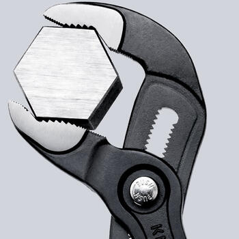 Ūdens sūkņa knaibles KNIPEX Cobra® 87 03 125, 125 mm, 13 pozīcijas, ērti rokturi, augsta izturība pret nodilumu (87 03 125)