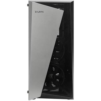 Zalman S4 Plus ATX, 2x3,5'', 1x2,5'', 2xUSB 2.0, 1xUSB 3.0, 3x120mm RGB вентиляторы, черный (S4 Plus)