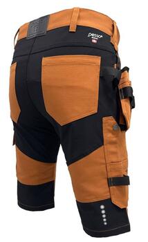 Pesso Шорты Titan Flexpro C58 KB125BR_C58, коричневые, 320г/м², Cordura, 4-направленная растяжимость, карманы, светоотражатели (KB125BR_C58)