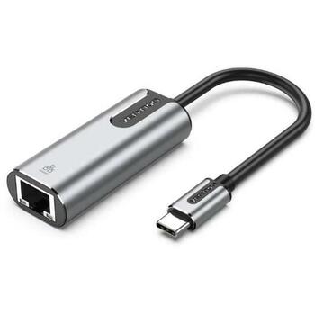 Vention USB-C adapteris CFNHB, 0.15m, 1xUSB-C, pelēks, Plug and Play, kompakta, daudzierīču saderība (CFNHB)