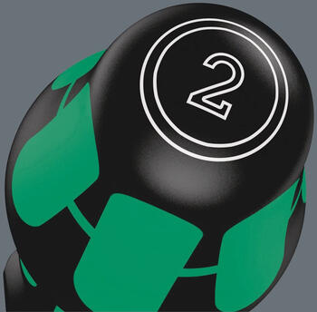 Skrūvgriezis 355 PZ2/100 mm 05009315001 WERA (05009315001)