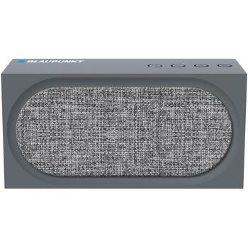 Blaupunkt BT06GY Bluetooth-динамик, 5 Вт, 1200 мАч, 3-5 ч, FM, microSD, AUX, серый (BT06GY)