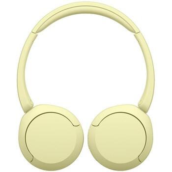 Sony Наушники WH-CH520 Код WHCH520Y.CE7, беспроводные, желтые, Bluetooth 5.2, стерео, 50ч работы аккумулятора (WHCH520Y.CE7)