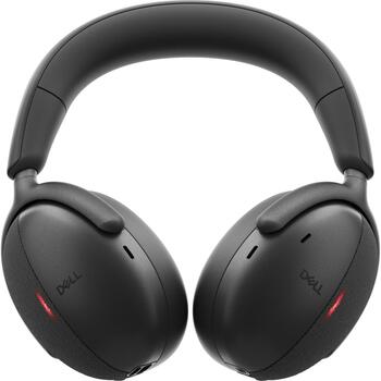 Dell Наушники Беспроводные WL7024 520-BBHC, 297g, Черный, Bluetooth 5.3, ANC, 80ч работы, Встроенный микрофон (520-BBHC)