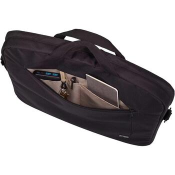 Case Logic Сумка для ноутбука Invigo Eco Attaché INVIA116 BLACK, 39,6 см, полиэстер, водоотталкивающая, съемный плечевой ремень (3205103)