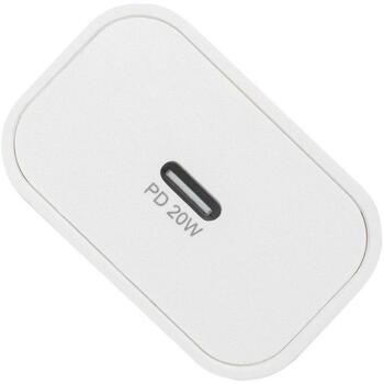 Rivacase мобильное зарядное устройство PS4101 W00, 110-240V, 1м, 1xUSB Type-C, быстрая зарядка, универсальное (PS4101W00WHITE)