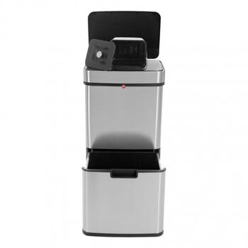 Hailo Öko Vario XL 030656001, система сортировки отходов, 2x25L, нержавеющая сталь, датчик, 50L (030656001)