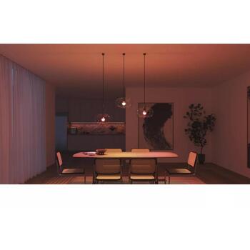 Philips Hue умный осветительный комплект 8721103103673, 3x8Вт, E27, 806лм, 2200-6500K, 16М цветов, Bluetooth/Zigbee, Hue мост (8721103103673)