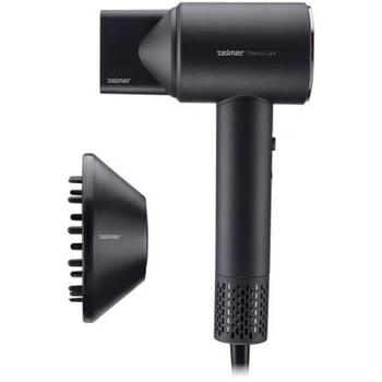 Zelmer Fēns ZHD9004 60307077P, 1600 W, 2 ātrumi, 3 temperatūras, 2 uzgaļi, BLDC motors, jonizators, difuzors (60307077P)