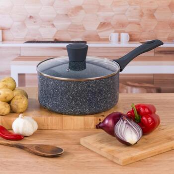 Russell Hobbs Набор кастрюль RH02818EU7, 5 шт., 1.2-2.1 л, 160-240 мм, алюминий, антипригарное, подходит для всех плит (RH02818EU7)