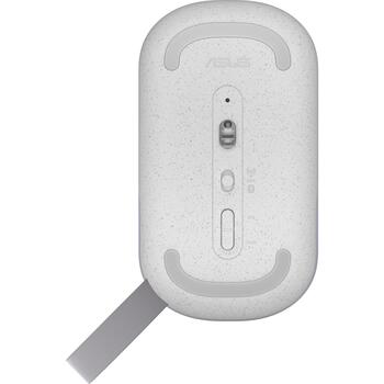 Asus Беспроводная мышь Marshmallow MD100 90XB07A0-BMU010, 1600 DPI, 2.4 ГГц, Bluetooth 5.0 LE, 10 м, оптическая, фиолетовая (90XB07A0-BMU010)
