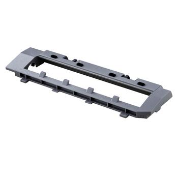 Roborock Rubber Main Brush Cover 8.02.0242 robota putekļu sūcēja galvenās birstes vāks Qrevo Qrevo S Qrevo Pro Tumši pelēks (8.02.0242)