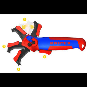 Knaibles vadu tīrīšanai 1650145SB KNIPEX (16 50 145 SB)