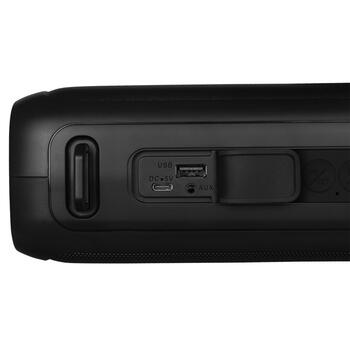 Портативная 2.0 Bluetooth колонка PS-235 12 W RMS TWS FM USB RGB аккумулятор 1500 mAh Чёрный SV-022075 SVEN (SV-022075)