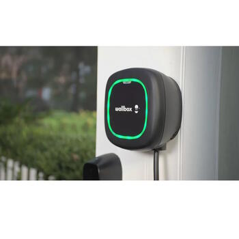 Стационарное настенное зарядное устройство Wallbox Pulsar Max, 11 кВт, с Wi-Fi и Bluetooth, кабель 5 м, чёрный (PLP4-0-2-3-9-002)