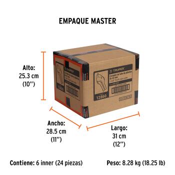 Труборез с храповым механизмом для ПВХ, до 41 мм, 12860 COT-PVC Truper (COT-PVC)