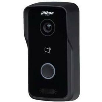 Dahua VTO2111D-P-S3 Домофон, 1 RJ45, 1 вход тревоги, 1 выход тревоги, 12 VDC, 1 A, PoE, черный (VTO2111D-P-S3)