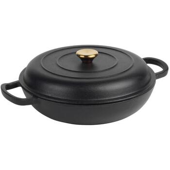 Russell Hobbs čuguna katls RH02525BEU7, 2.8l, 30cm, indukcijas plītīm, vāks iekļauts (RH02525BEU7)