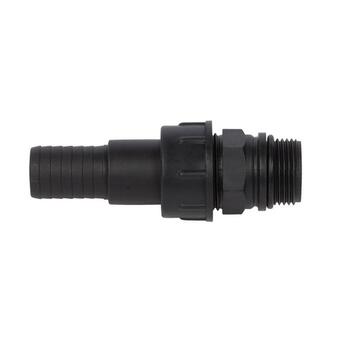 POWERPLUS POWACW02 соединение для садового насоса для выхода воды наружная резьба 32мм полиэтилен 49x49x128мм (POWACW02)