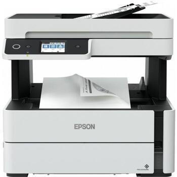 Epson Многофункциональный принтер EcoTank M3180 C11CG93403, 1200 x 2400 dpi, 20 стр./мин, Wi-Fi, A4, Mono (C11CG93403)