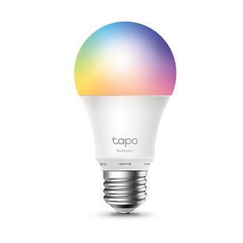Tp-Link Умная Wi-Fi Лампочка Tapo L530E, 8.7W, 806lm, 220°, 2.4GHz, 15,000h, E27, CE, RoHS, белый 2500-6500K (TAPOL530E)
