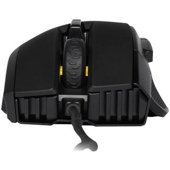 Corsair spēļu pele IRONCLAW RGB FPS/MOBA CH-9307011-EU, 18000 DPI, optiskā, USB, 7 pogas, 105 g, RGB apgaismojums, OMRON slēdži (CH-9307011-EU)