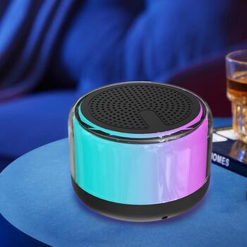 Denver Беспроводная колонка BTP-103 111151010780, 30W, 200g, Bluetooth 5.3, 10m, RGB подсветка, встроенный микрофон (111151010780)