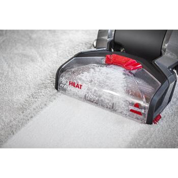 Bissell очиститель ковров ProHeat 2x Revolution 1858N, 800 Вт, 3.7 л, красный/титан, функция стирки, 12 рядов щеток (1858N)