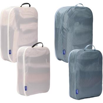 Thule Упаковочный Куб 3205580, 2x Большой, 2x Средний, 400g, Нейлон, Серый/Белый (3205580)