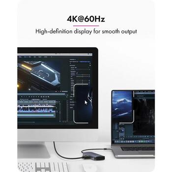 Raidsonic Spade Dock 4081 (Off-Screen Button) | IB-DK4081-SO (IB-DK4081-SO)