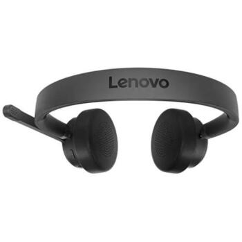 Lenovo гарнитура 4XD1M80020, Bluetooth, 31ч время разговора, 60ч воспроизведение, 32Ω, стерео, регулируемые амбушюры (4XD1M80020)