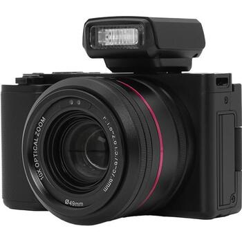 Agfa Photo Цифровая камера C130, 24MP, 4K, 10x оптическое увеличение, 2,8 дюймовый сенсорный экран, USB, режим селфи (C130)
