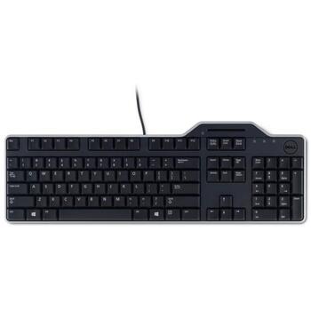 Dell Klaviatūra KB813, 1xUSB, 549g, noņemams plaukstas atbalsts, izturīga pret izliešanu, zemu profilu taustiņi (580-18366)