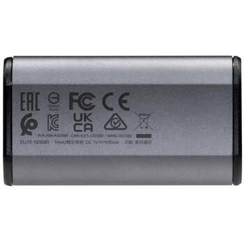 Adata Внешний SSD AELI-SE880-500GCGY 500GB, USB Type-C, 2000MB/s скорость чтения, 2000MB/s скорость записи, серый (AELI-SE880-500GCGY)