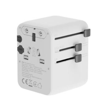 Gembird strāvas adapteris TPA-2A3C70-01-W 70 W balts (TPA-2A3C70-01-W)