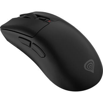 Genesis Zircon 880 NMG-2379, bezvadu optiskā spēļu pele, 12000 DPI, 6 pogas, 2.4 GHz, Bluetooth, USB, melna (NMG-2379)